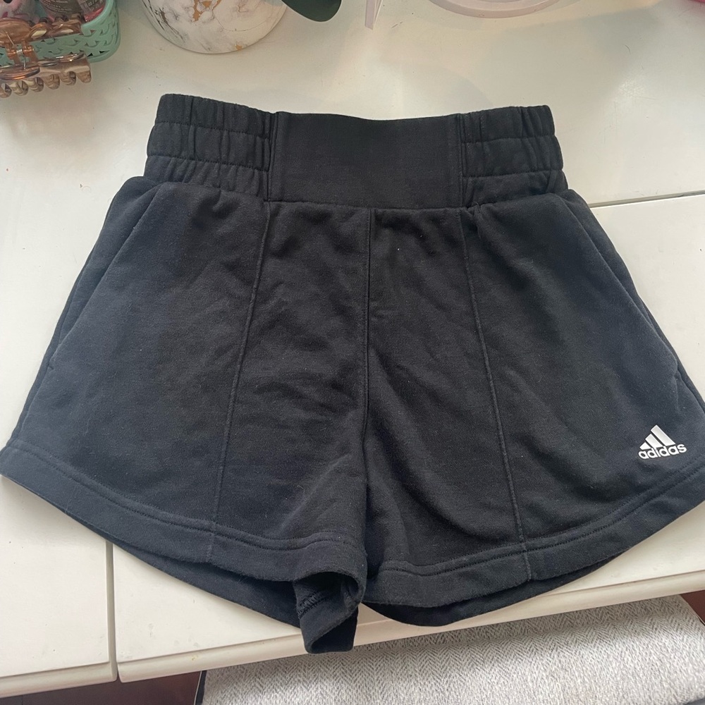 Flowy Black Adidas shorts